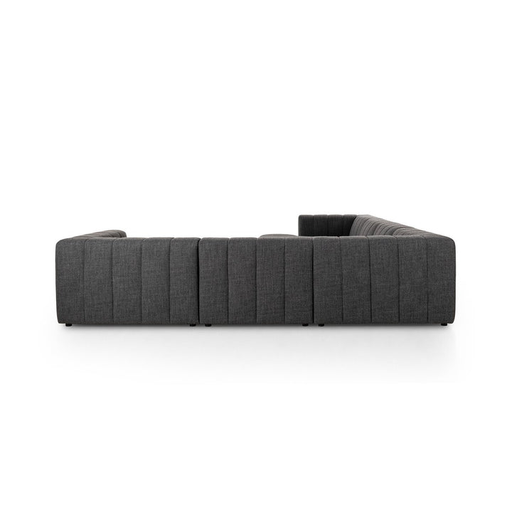 Ashford Channeled 6Pc Laf Chaise Sectional