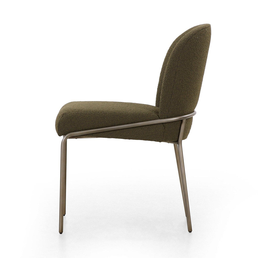 Ashton Dining Chair - FIQA Boucle Olive