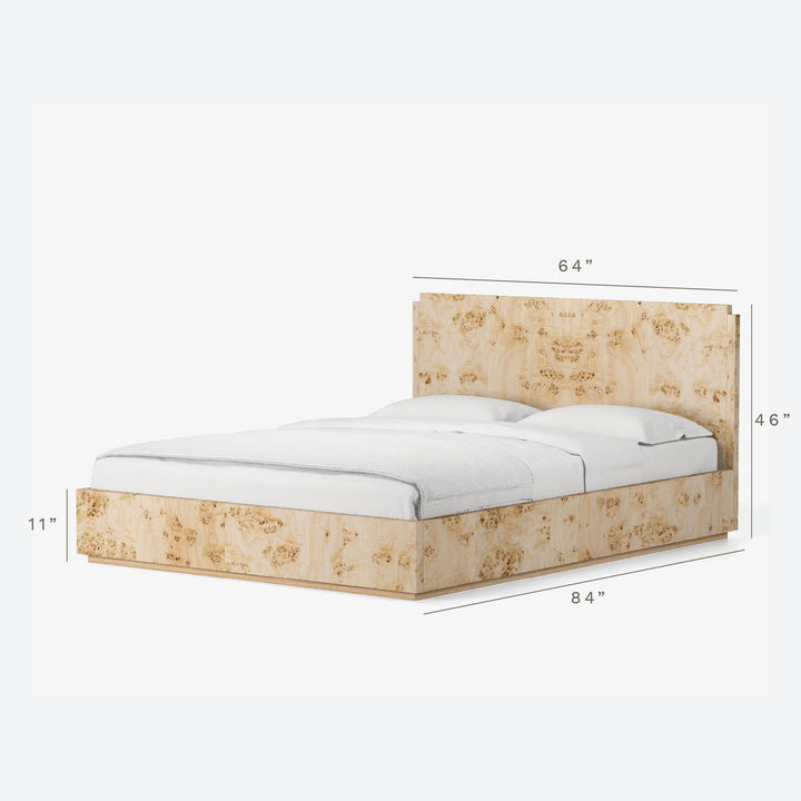 Co.House Wesley Burl Bed