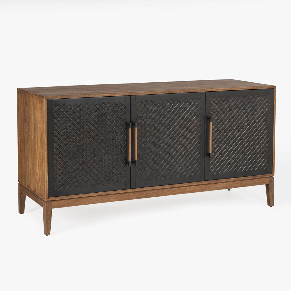 Co.House Naya Solid Wood Carved Cabinet