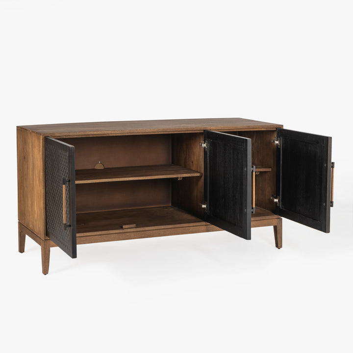 Co.House Naya Solid Wood Carved Cabinet
