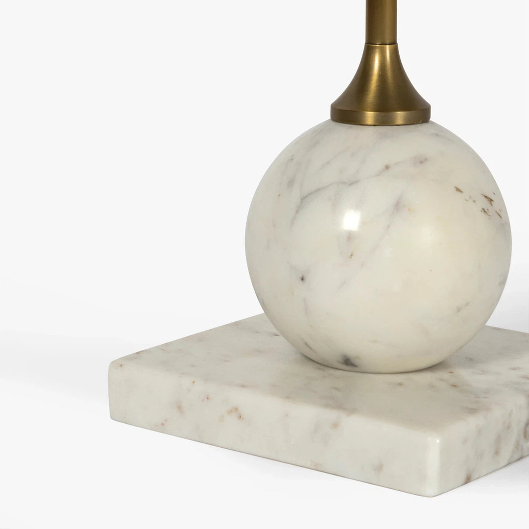 Laura Drink table - White Marble