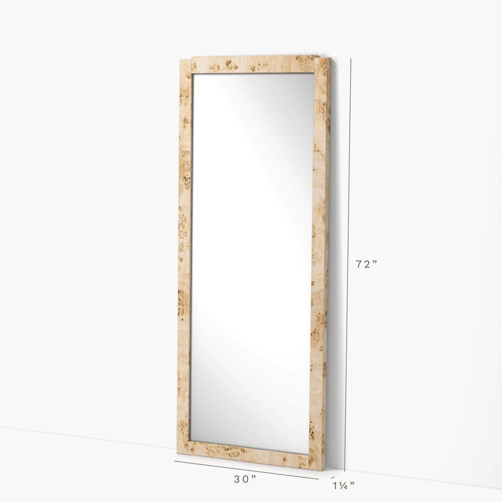Co.House Wesley Burl Floor Mirror