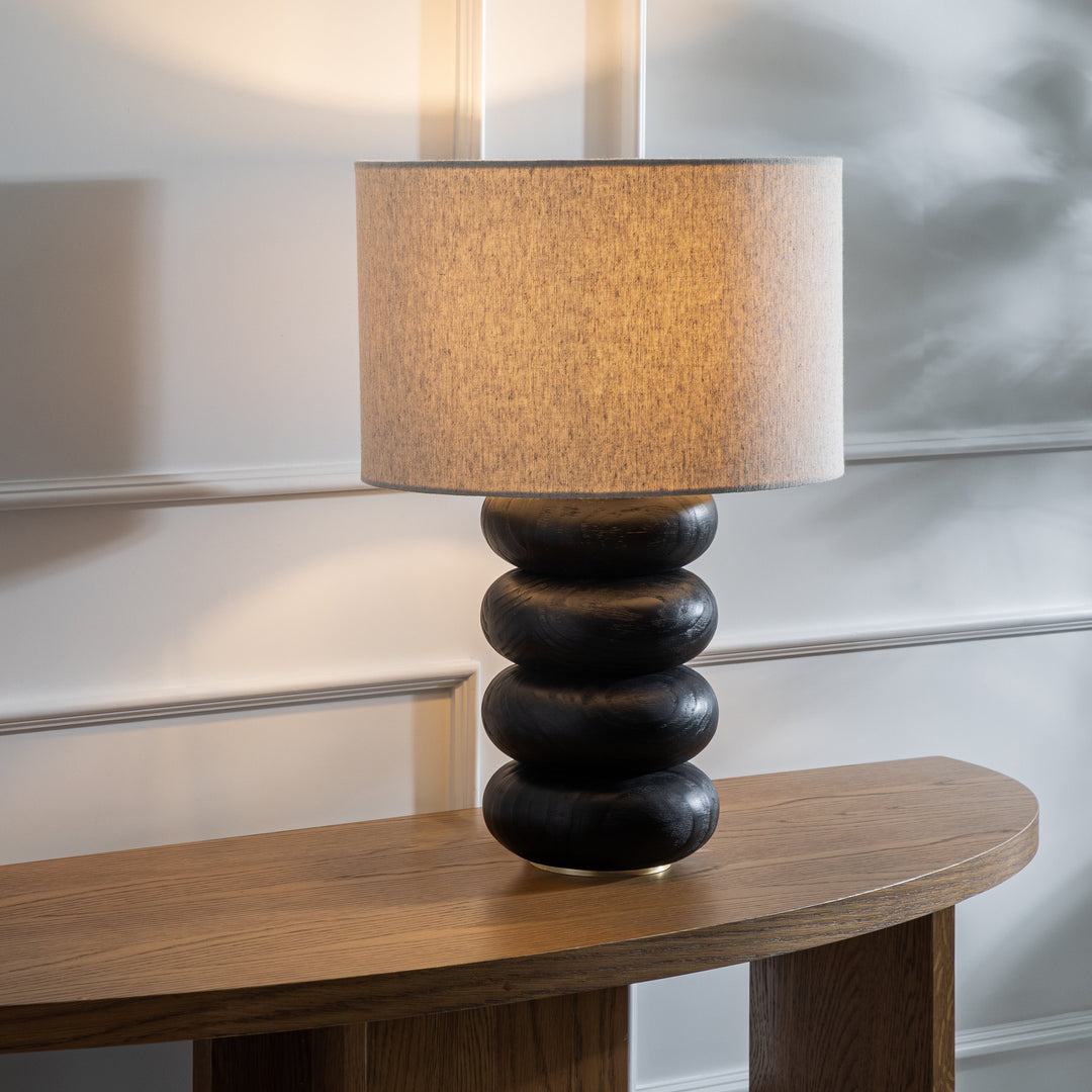 Co.House Sandia Oak Wood Table Lamp