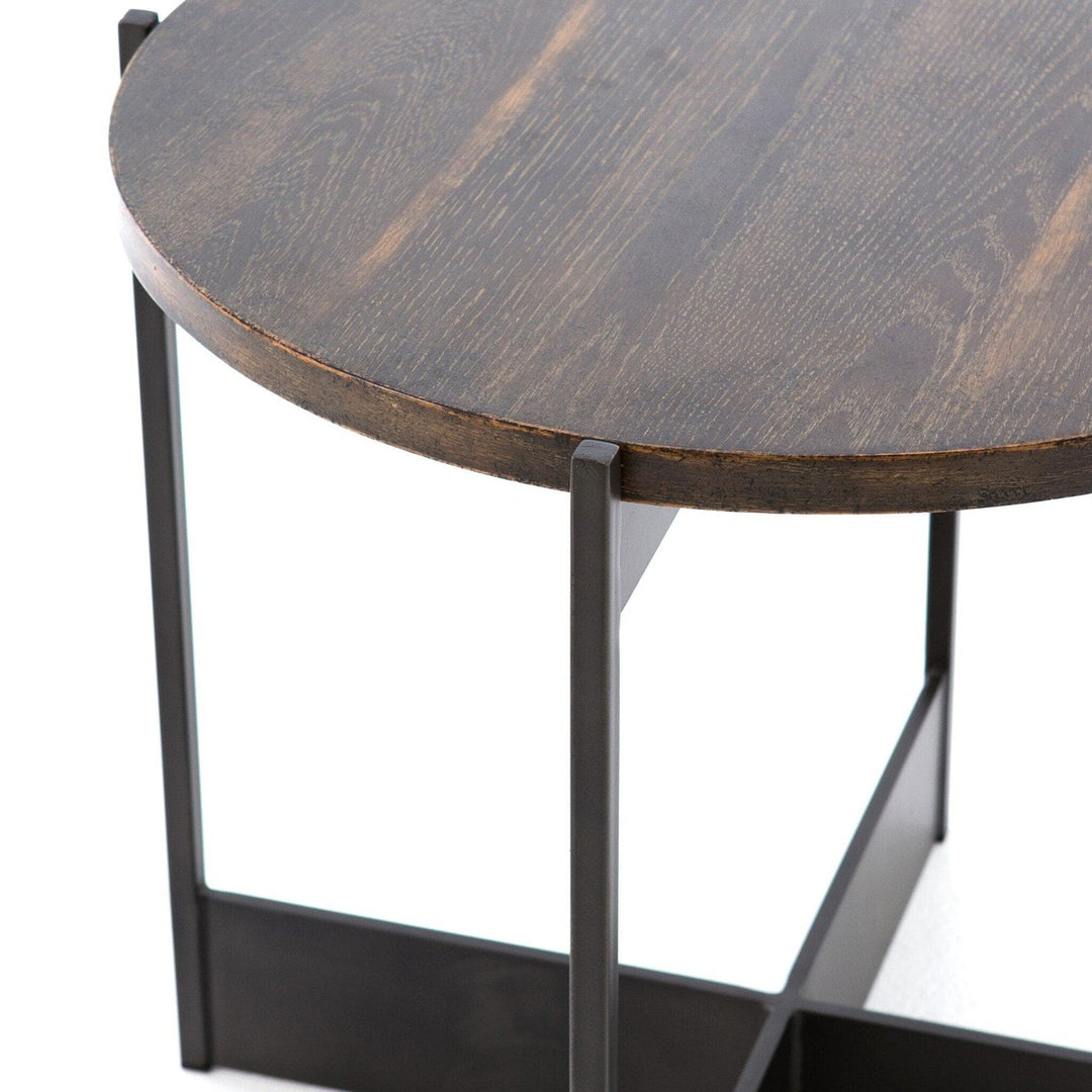 Shelby End Table - English Brown Oak