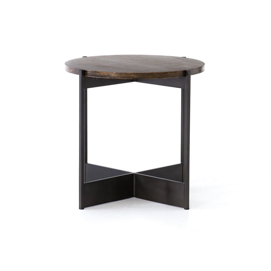 Shelby End Table - English Brown Oak