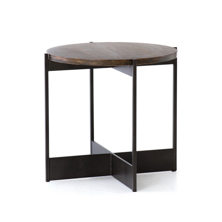 Shelby End Table - English Brown Oak