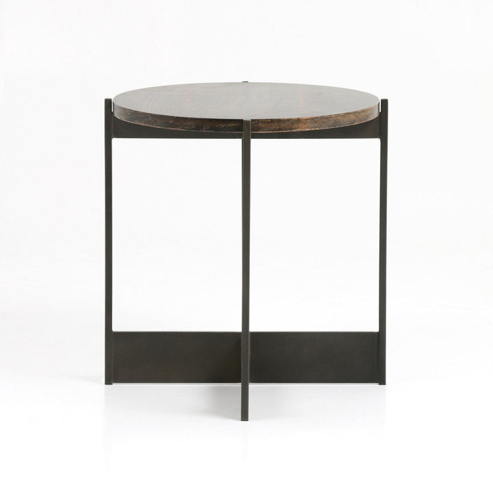 Shelby End Table - English Brown Oak