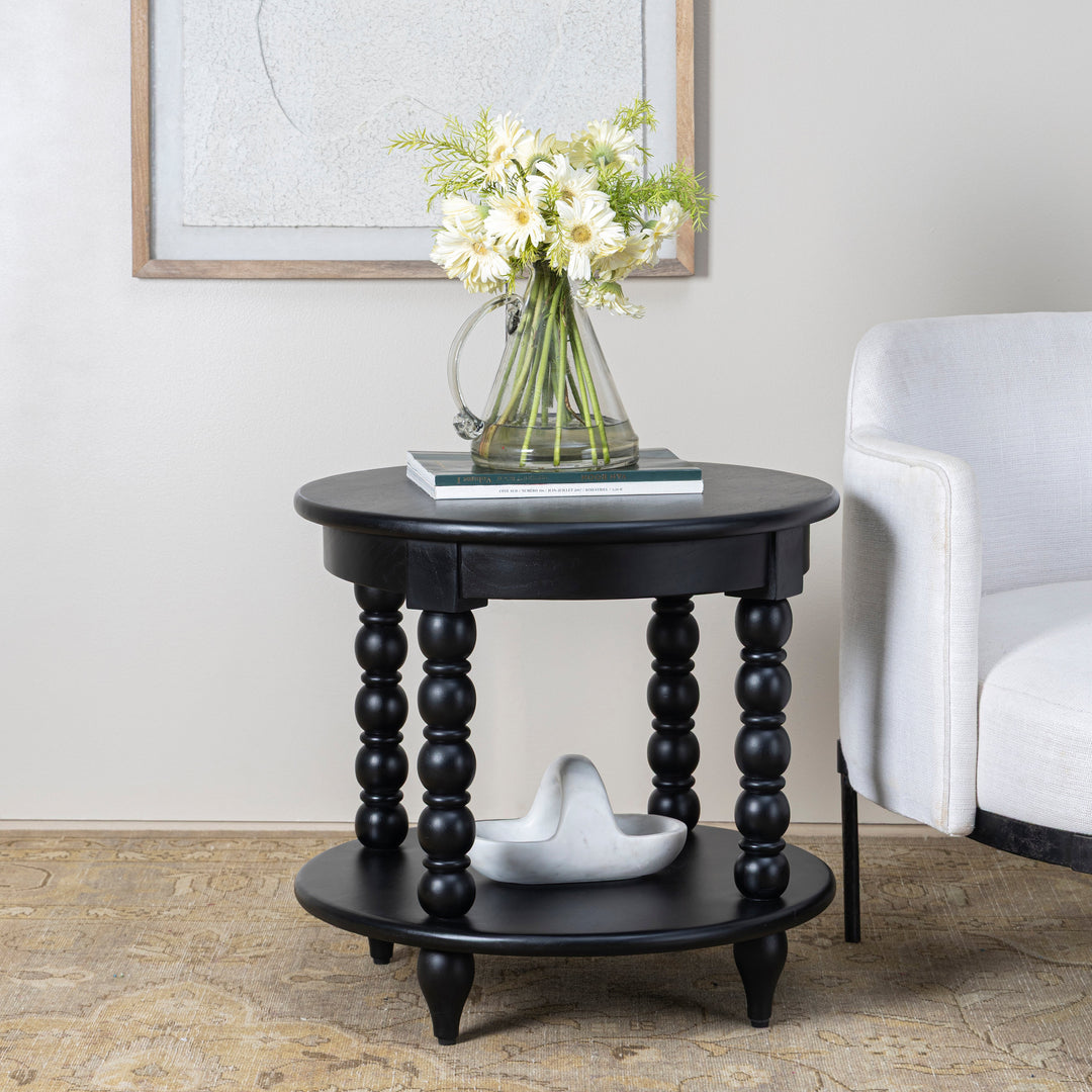 Co.House Spindle End Table