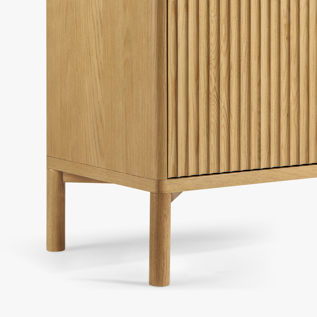 Co.House Olive 4-door Oak Buffet