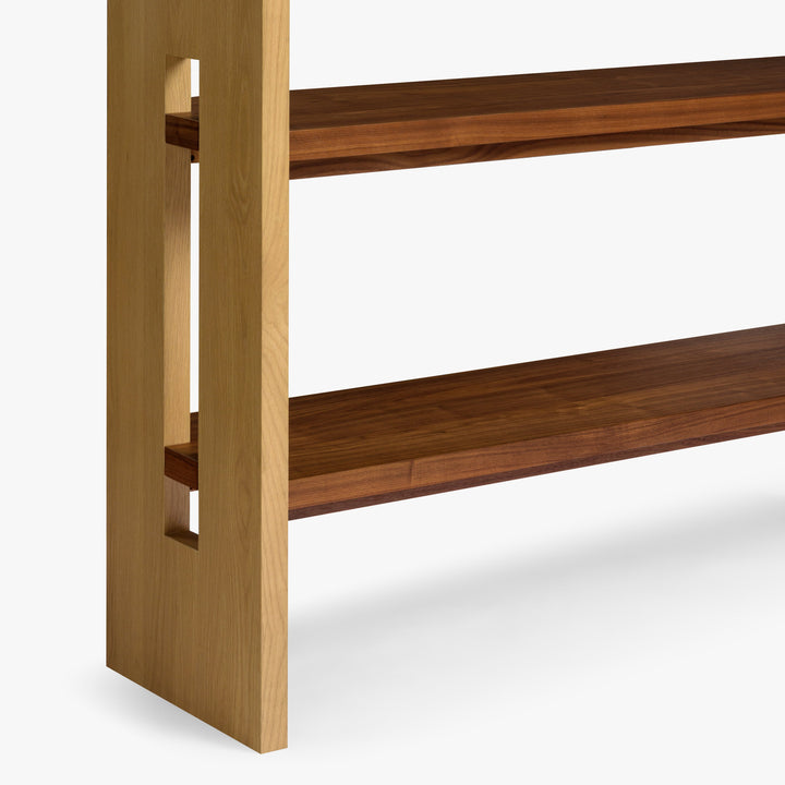 Co.House Leo Oak & Walnut Bookcase