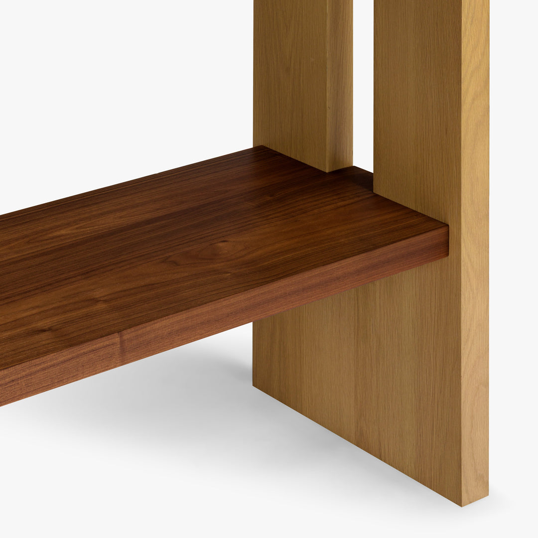 Co.House Leo Oak & Walnut Bookcase
