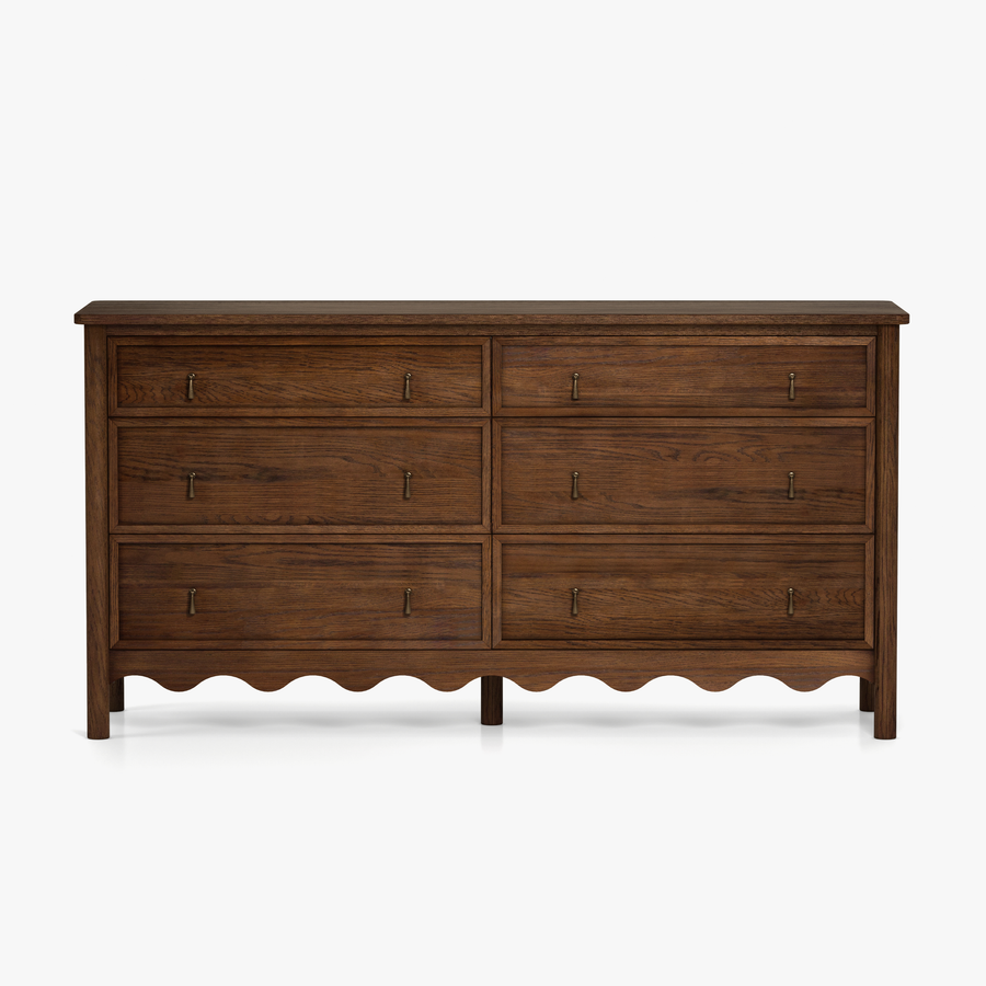 Co.House Onda 6-Drawer Oak Dresser