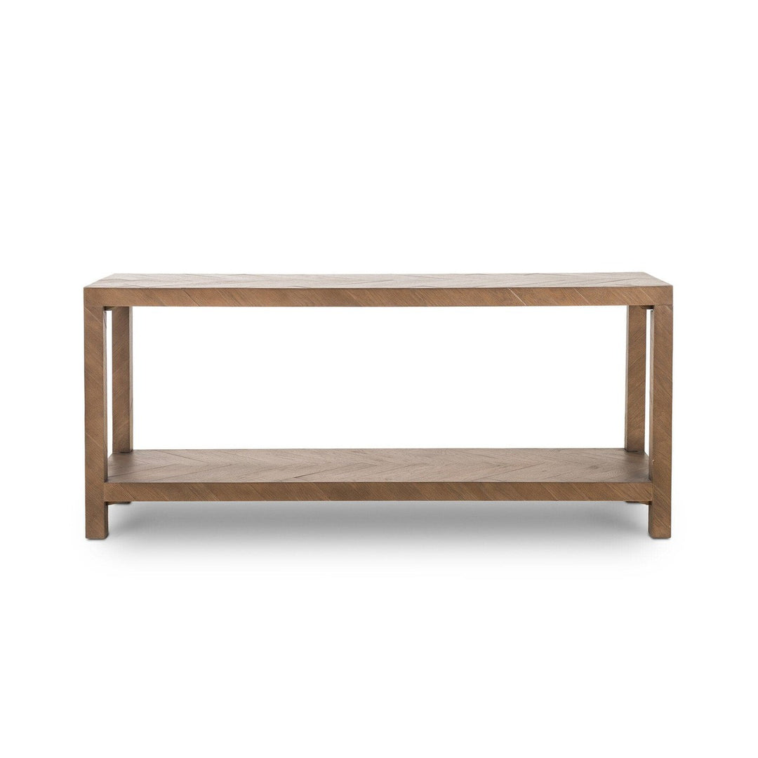 Langston Console Table - Matte Brown