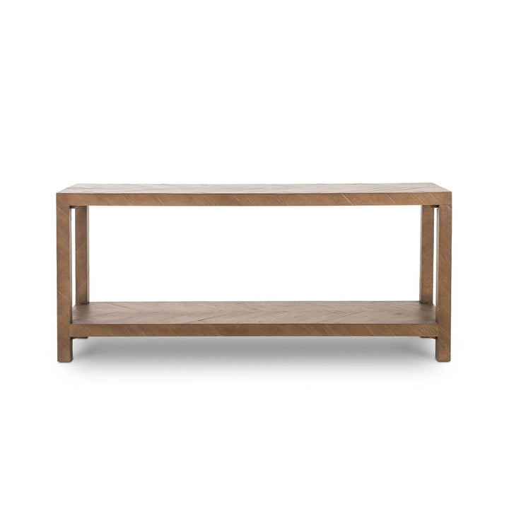 Langston Console Table - Matte Brown