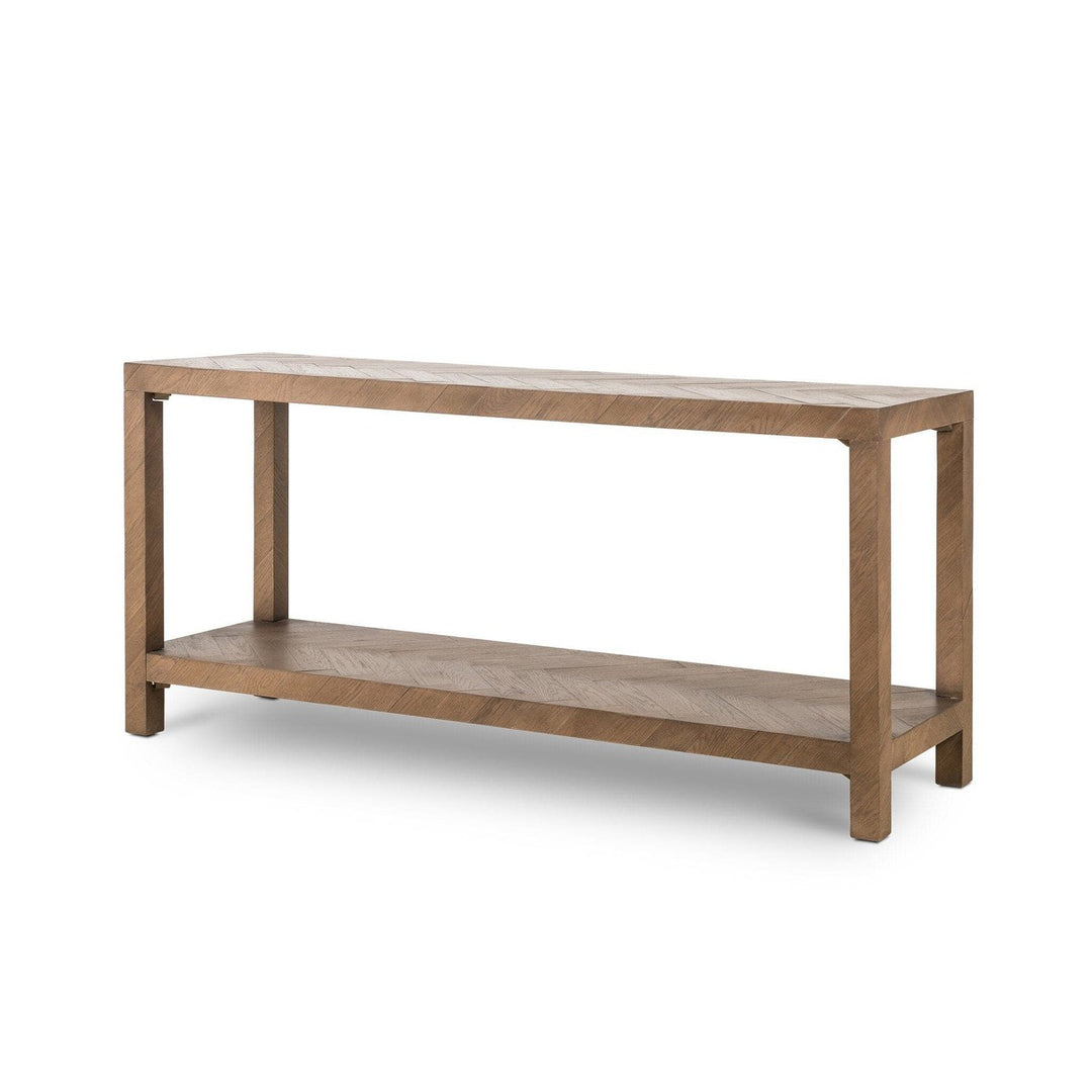 Langston Console Table - Matte Brown