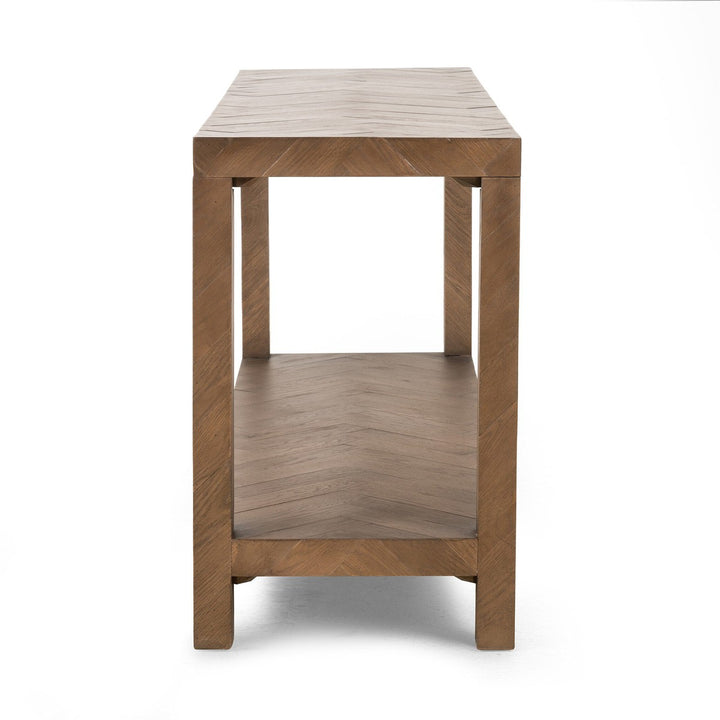 Langston Console Table - Matte Brown