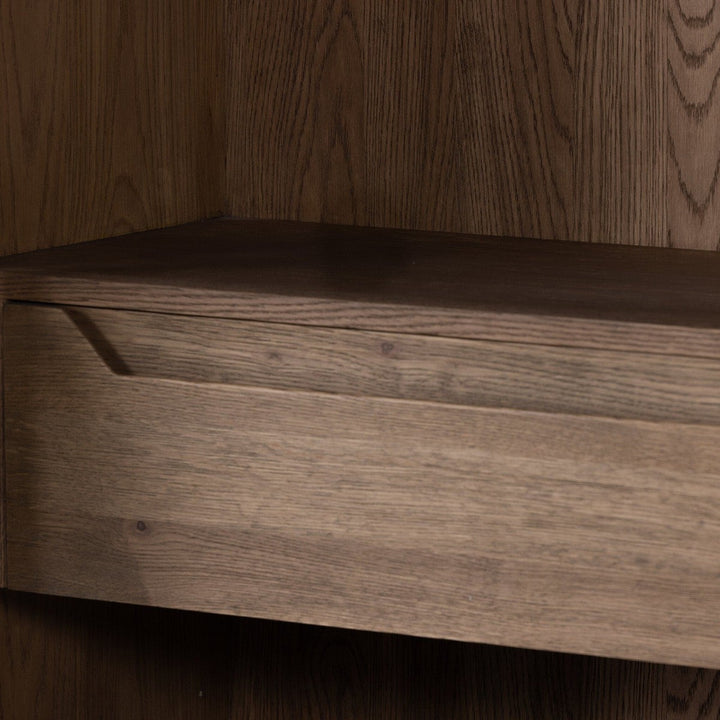 Mira Cabinet - Drifted Oak Solid