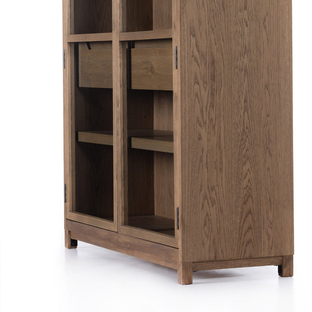 Mira Cabinet - Drifted Oak Solid