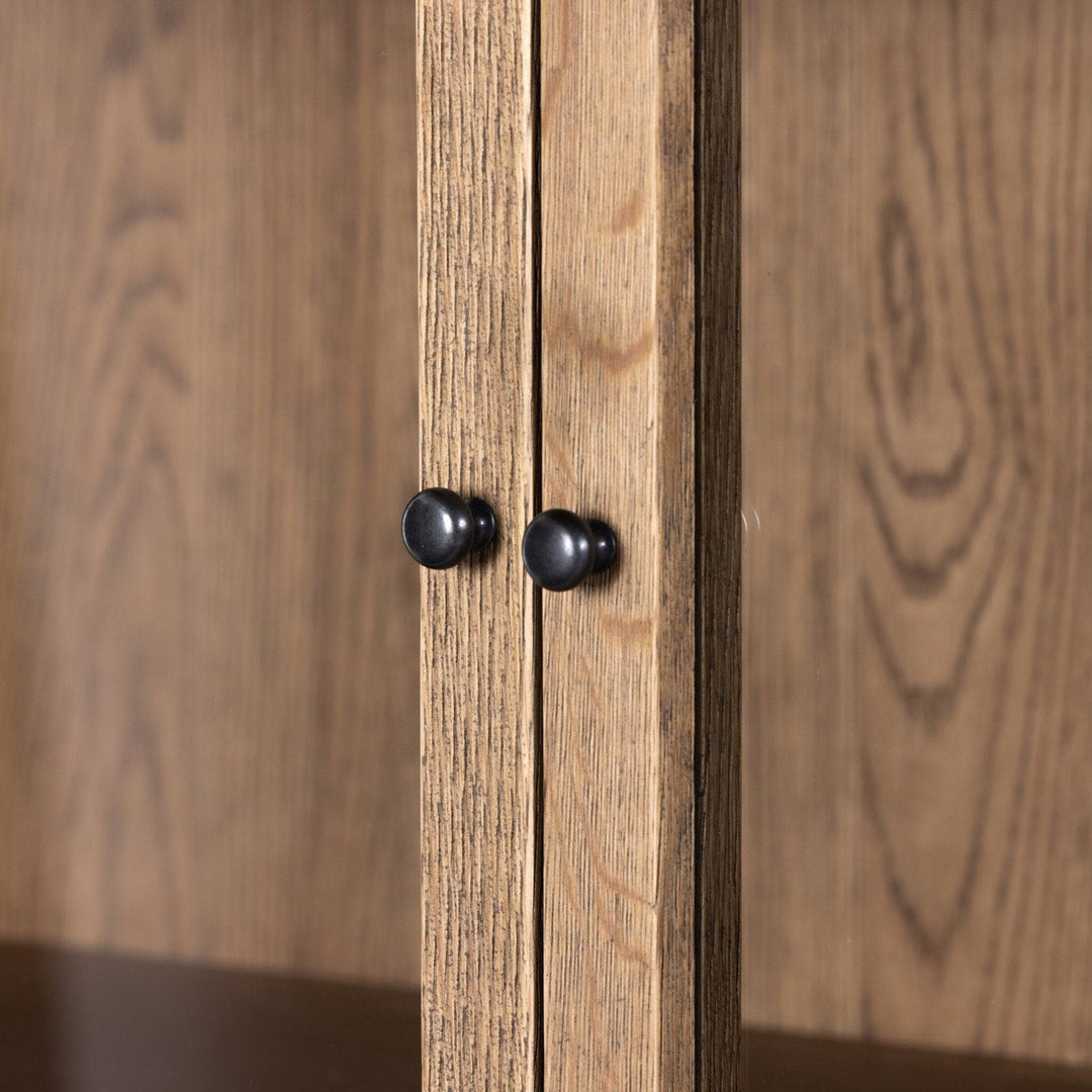 Mira Cabinet - Drifted Oak Solid