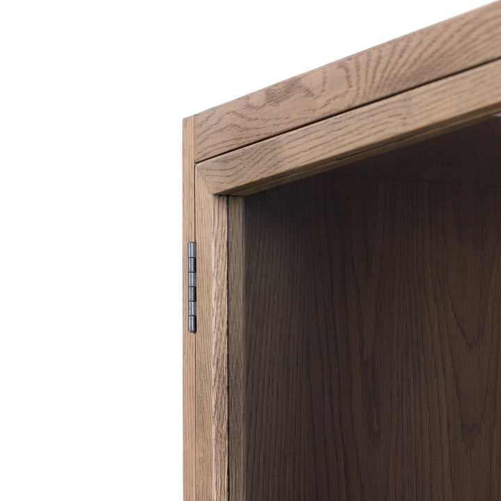 Mira Cabinet - Drifted Oak Solid