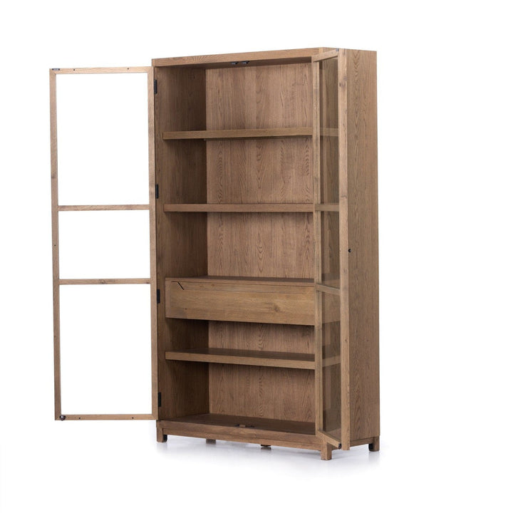 Mira Cabinet - Drifted Oak Solid