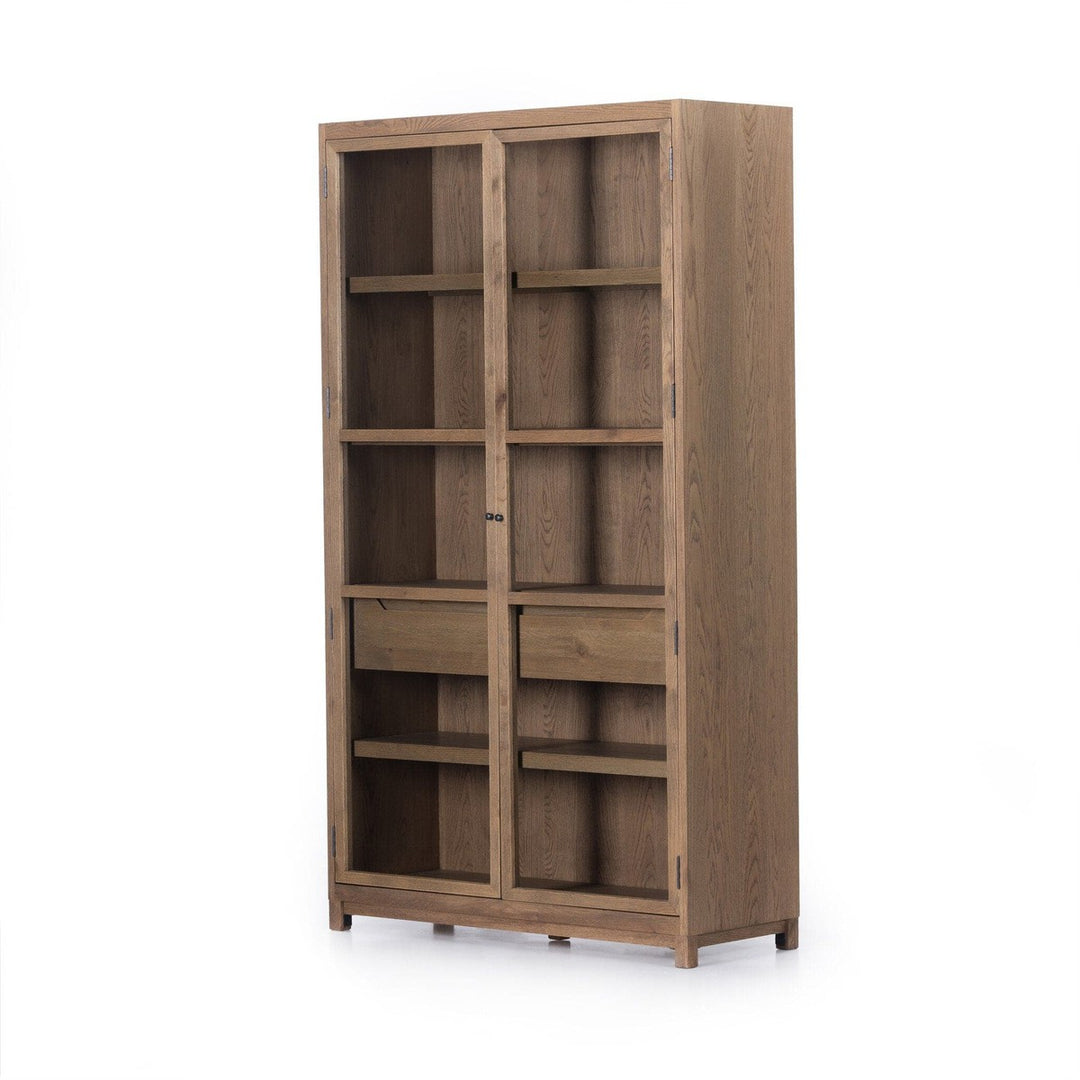 Mira Cabinet - Drifted Oak Solid