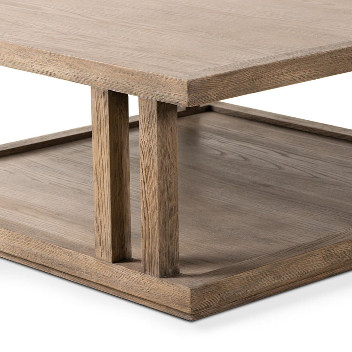 Carter Coffee Table - Warm Natural Oak