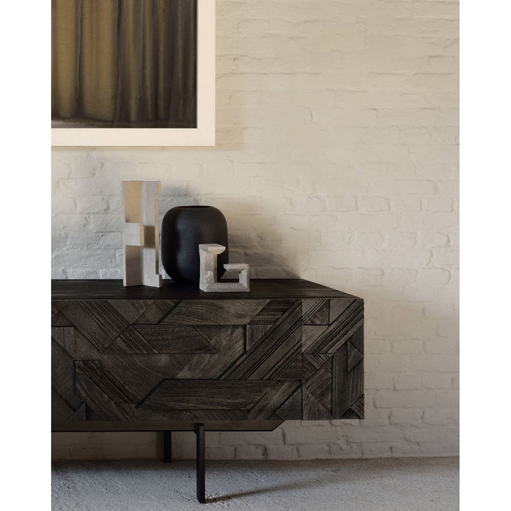 Graphic TV Cupboard - lifestyle