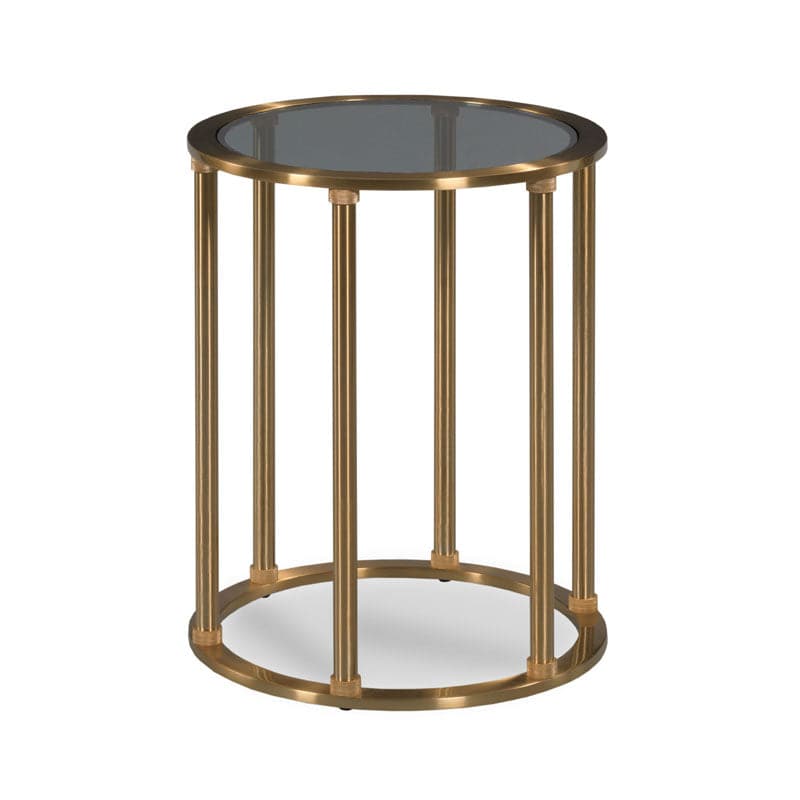Geneve Drink Table-Woodbridge Furniture-WOODB-1008-55-Side Tables-1-France and Son