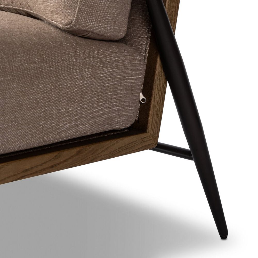 Kennedy Chair: Crypton Nomad Taupe