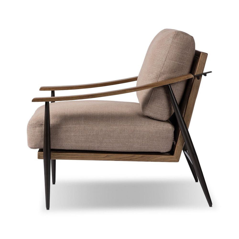 Lounge Chairs Kennedy Chair: Crypton Nomad Taupe