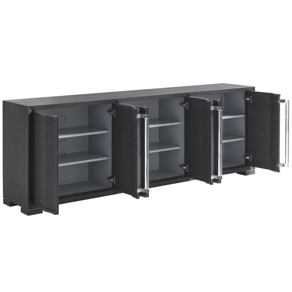 TV Stands & Media Consoles Anthology Linen Long Media Console - Gray