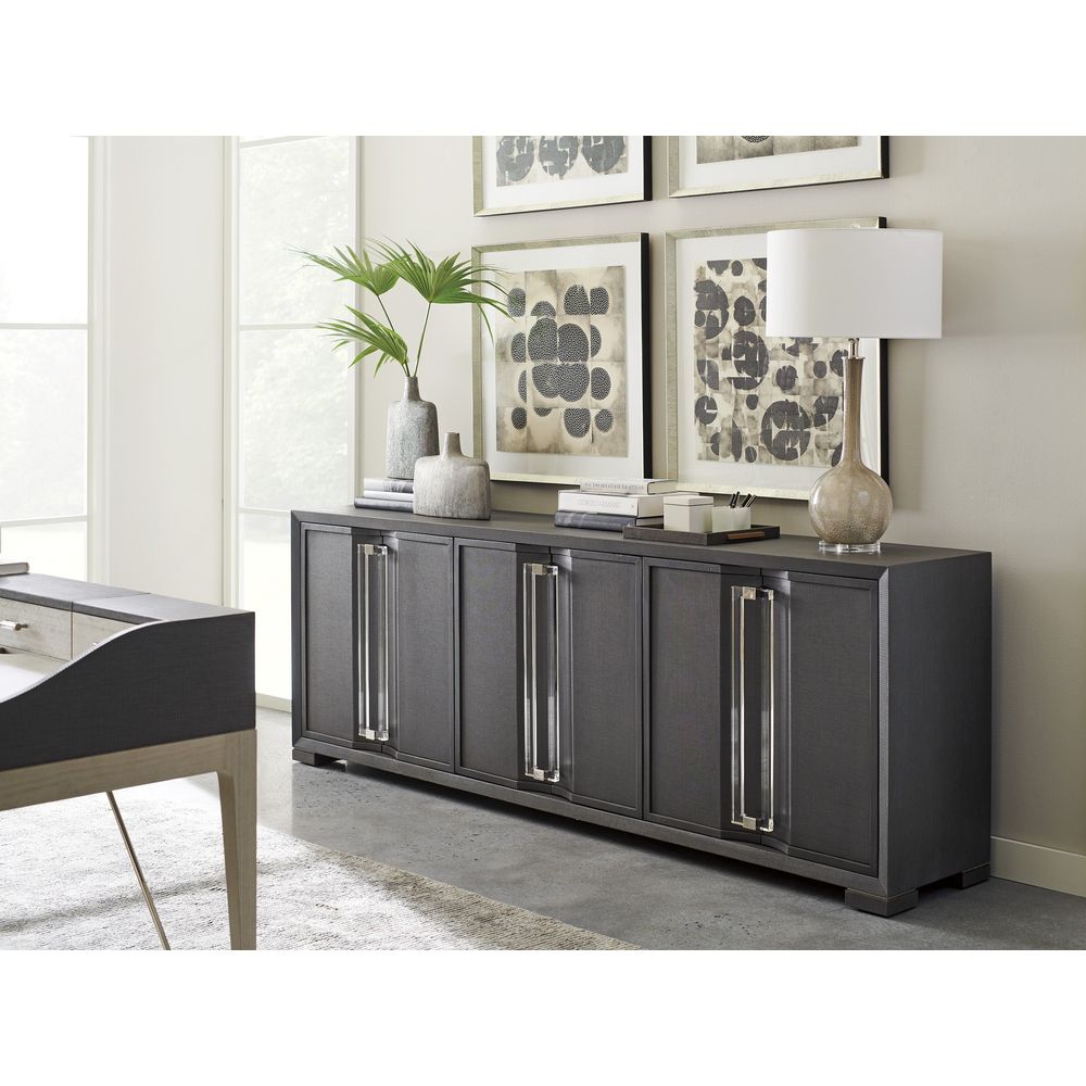 TV Stands & Media Consoles Anthology Linen Long Media Console - Gray