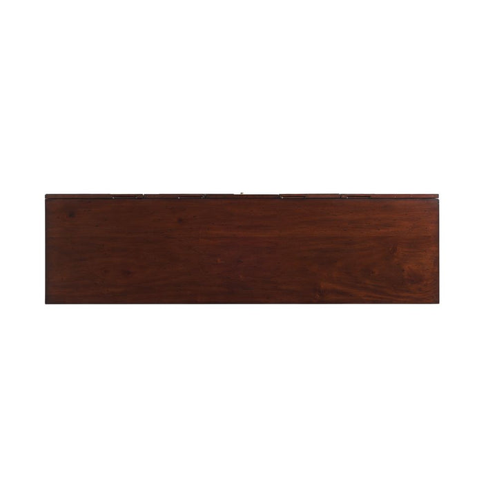 Criss Cross Media Console - Light Brown