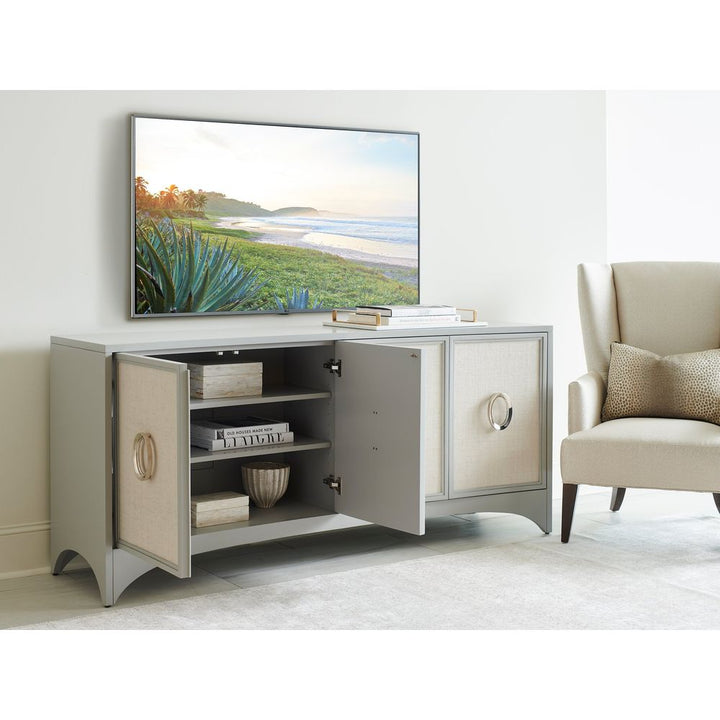TV Stands & Media Consoles Newbury Park Raffia Media Console