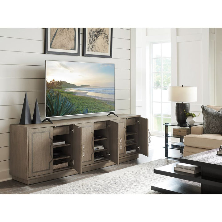 TV Stands & Media Consoles Grove Park Long Media Console - Gray