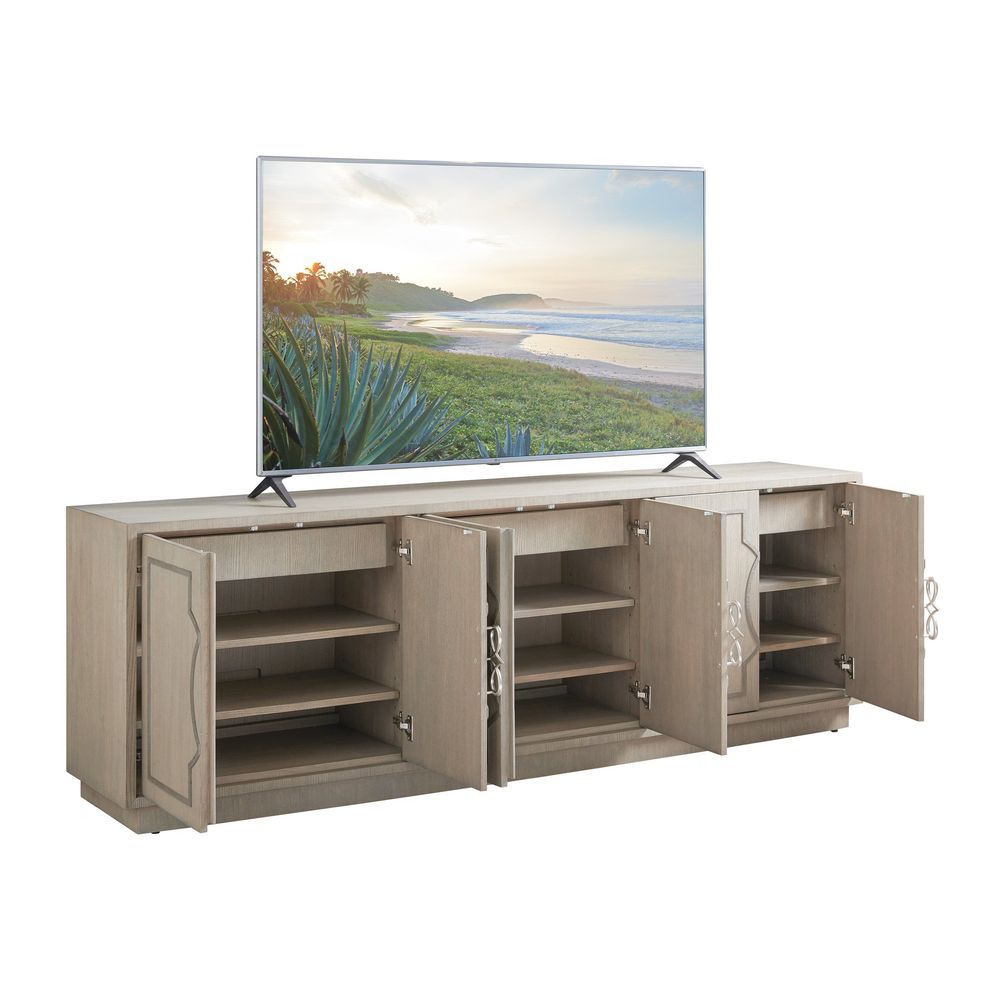 Grove Park Long Media Console - Gray