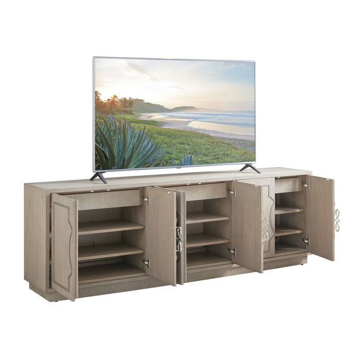 Grove Park Long Media Console - Gray