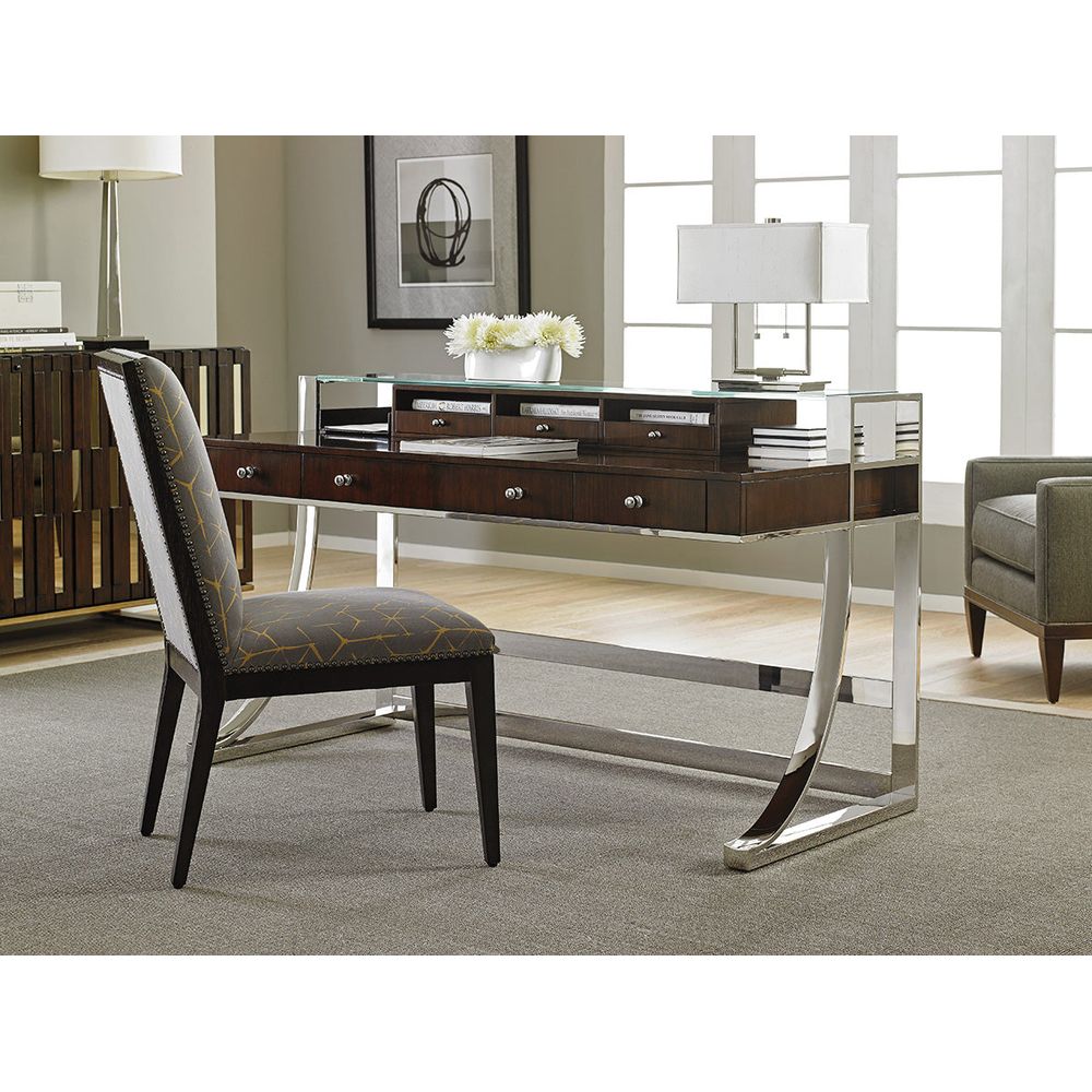Desks Andrea Writing Desk - Dark Brown