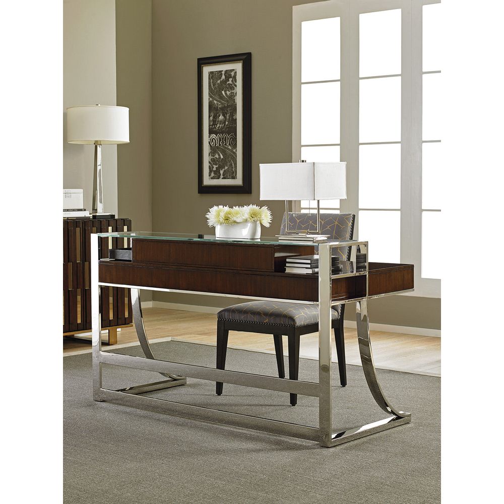Andrea Writing Desk - Dark Brown