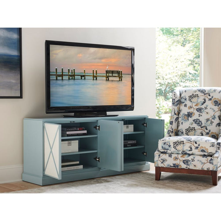 TV Stands & Media Consoles Rosalind Media Console - Blue