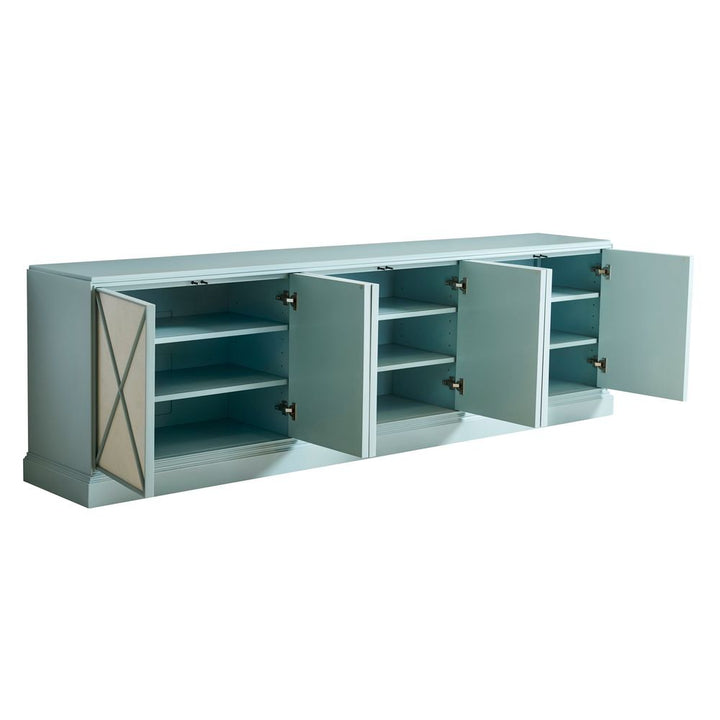 TV Stands & Media Consoles Rosalind Long Media Console - Blue