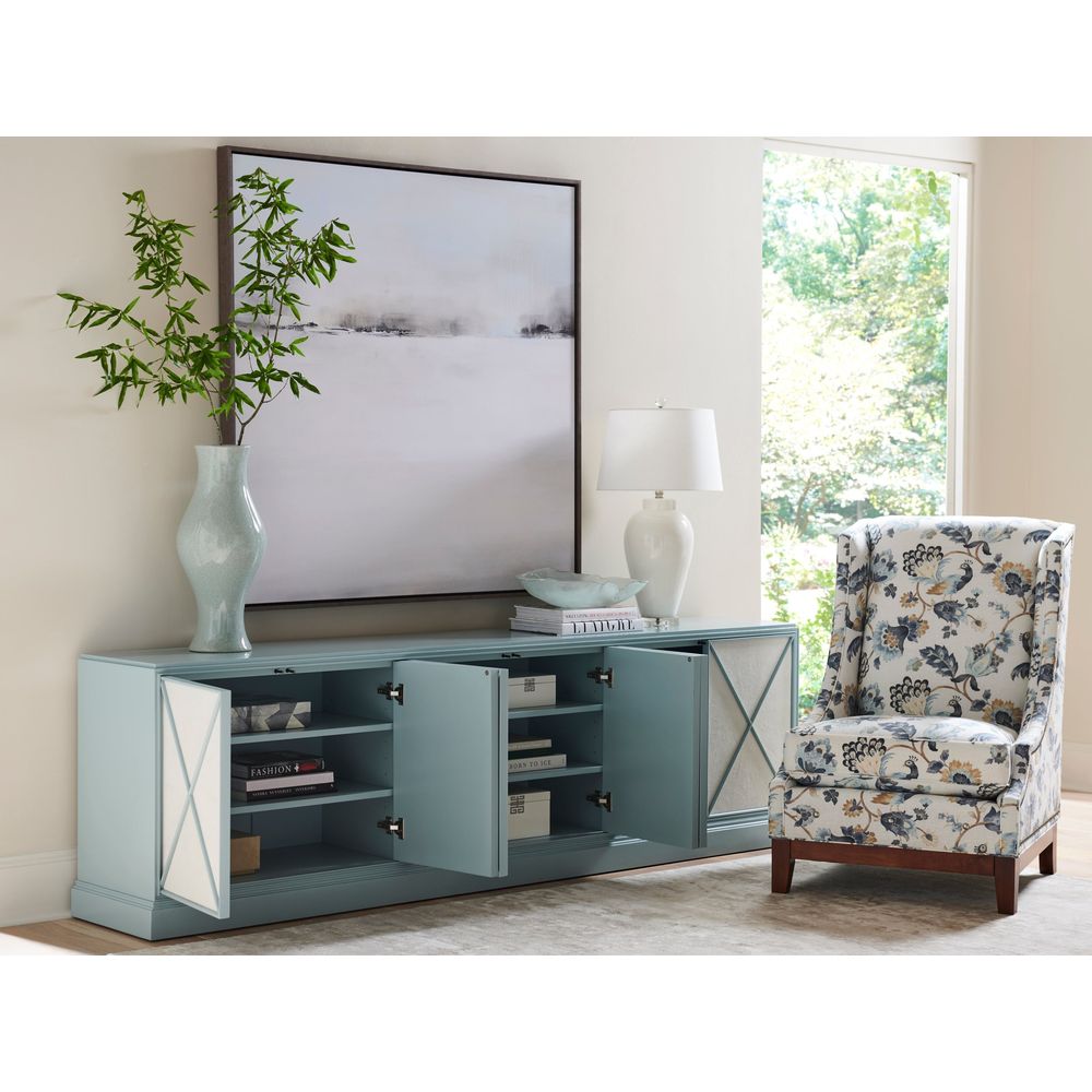 TV Stands & Media Consoles Rosalind Long Media Console - Blue