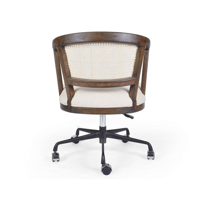 Alexa Desk Chair-Four Hands-FH-101047-006-Task ChairsBrushed Ebony-10-France and Son