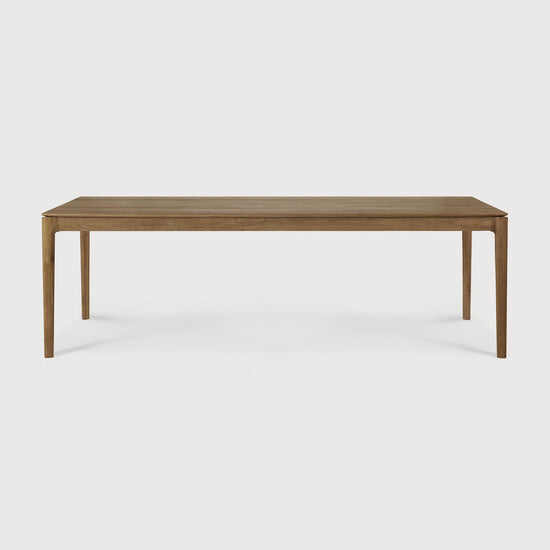 Bok Dining Table - 94.5 x 39.5 in, Natural, Teak view