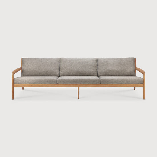 Jack Outdoor Sofa - Mocha, Teak, 3+ seater view