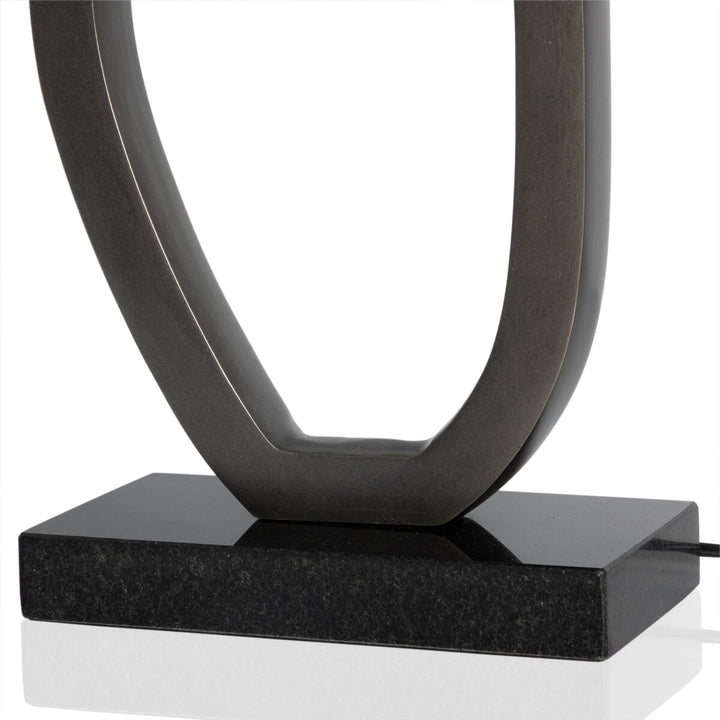 Darcy Table Lamp - Slate Aluminum