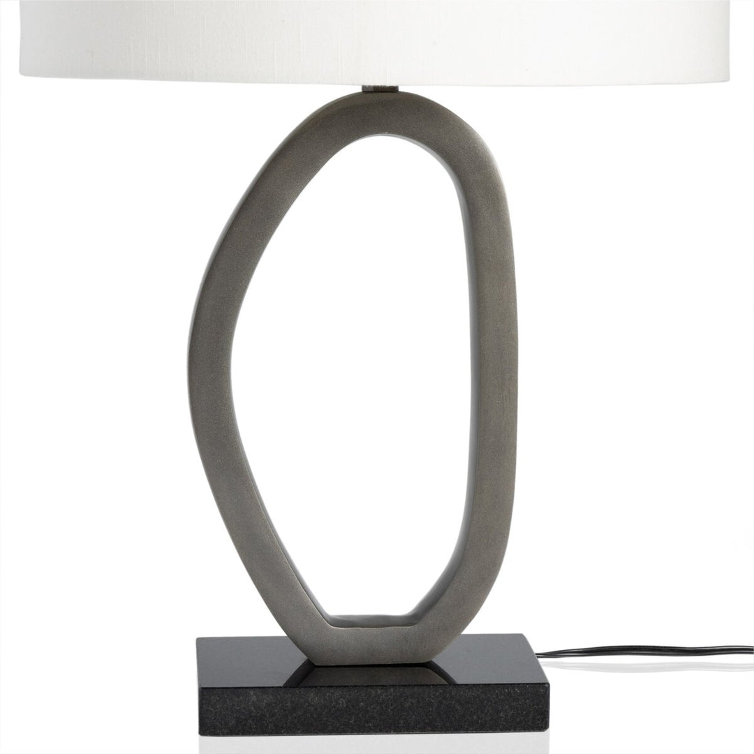 Darcy Table Lamp - Slate Aluminum