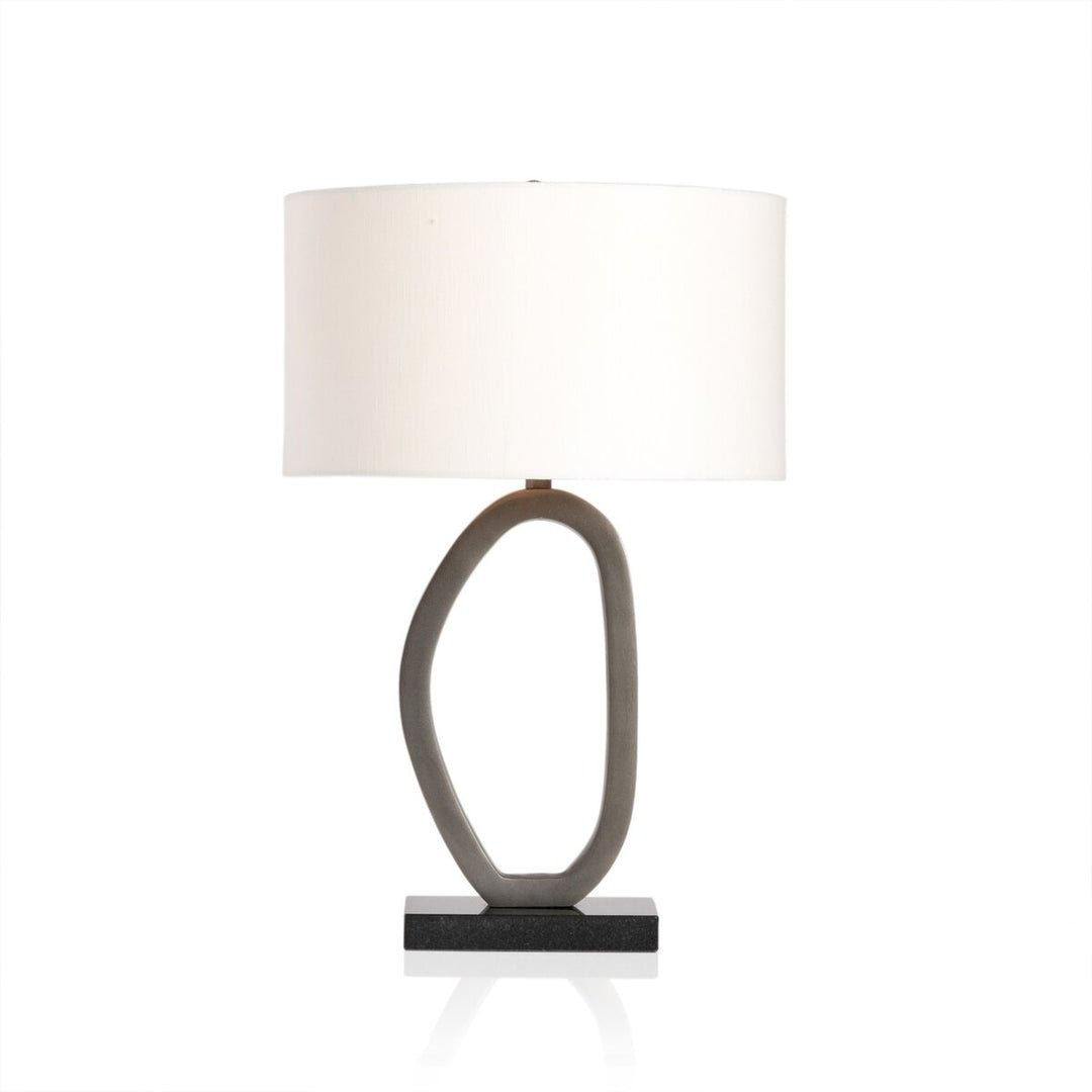 Darcy Table Lamp - Slate Aluminum